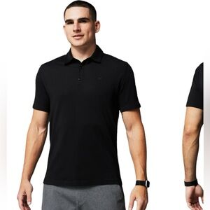 Fabletics men’s black polo size L